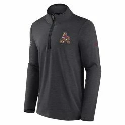 Men's Fanatics Branded Heather Charcoal Arizona Coyotes Authentic Pro Rink Quarter-Zip Jacket 4 Men's Fanatics Branded Heather Charcoal Arizona Coyotes Authentic Pro Rink Quarter-Zip Jacket -Metaverse shop unnamed file 16161
