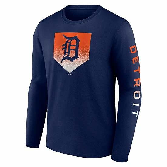 Men's Fanatics Branded Navy Detroit Tigers Iconic Clear Sign Long Sleeve T-Shirt Men's Fanatics Branded Navy Detroit Tigers Iconic Clear Sign Long Sleeve T-Shirt -Metaverse shop unnamed file 16229