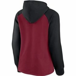 Women's Fanatics Branded Black/Red Atlanta United FC Logo Raglan Pullover Hoodie -Metaverse shop unnamed file 16251