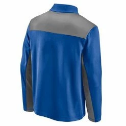 Men's Fanatics Branded Blue/Gray Orlando Magic Primary Logo Fleece Quarter-Zip Jacket -Metaverse shop unnamed file 16254