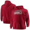 Men's Fanatics Branded Cardinal Arizona Cardinals Big & Tall Stacked Pullover Hoodie -Metaverse shop unnamed file 16311