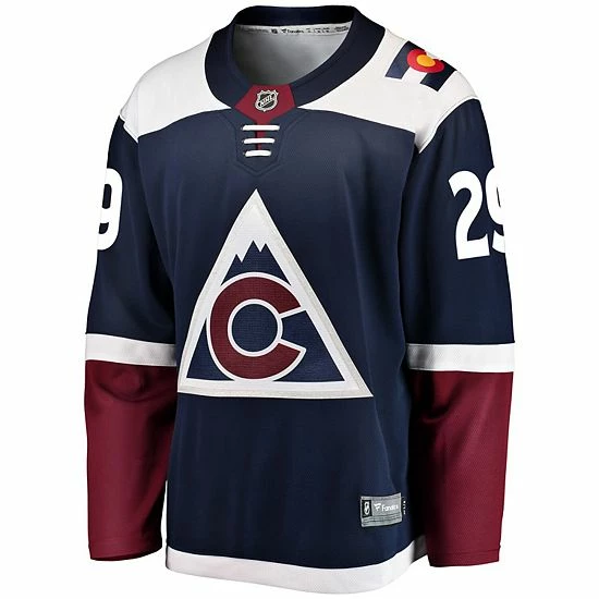 Men's Fanatics Branded Nathan MacKinnon Navy Colorado Avalanche Alternate Breakaway Player Jersey Men's Fanatics Branded Nathan MacKinnon Navy Colorado Avalanche Alternate Breakaway Player Jersey -Metaverse shop unnamed file 16321