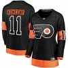 Women's Fanatics Branded Travis Konecny Black Philadelphia Flyers Alternate Premier Breakaway Jersey