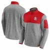 Men's Fanatics Branded Heathered Gray/Red St. Louis Cardinals Clutch Gene Fleece Half-Zip Jacket 1 Men's Fanatics Branded Heathered Gray/Red St. Louis Cardinals Clutch Gene Fleece Half-Zip Jacket -Metaverse shop unnamed file 16340