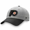Men's Fanatics Branded Gray/Black Philadelphia Flyers Snapback Hat -Metaverse shop unnamed file 16476