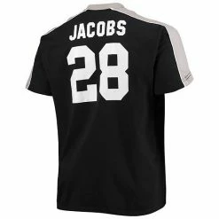 Men's Fanatics Branded Josh Jacobs Black Las Vegas Raiders Big & Tall Sleeve Panel Player Name & Number T-Shirt 4 Men's Fanatics Branded Josh Jacobs Black Las Vegas Raiders Big & Tall Sleeve Panel Player Name & Number T-Shirt -Metaverse shop unnamed file 16491