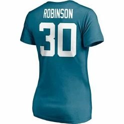 Women's Fanatics Branded James Robinson Black Jacksonville Jaguars Player Icon Name & Number V-Neck T-Shirt 5 Women's Fanatics Branded James Robinson Black Jacksonville Jaguars Player Icon Name & Number V-Neck T-Shirt -Metaverse shop unnamed file 16525