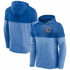 Men's Fanatics Branded Royal Chicago Cubs Line Up Shadow Stripe Raglan Pullover Hoodie -Metaverse shop unnamed file 16542