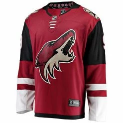 Men's Fanatics Branded Clayton Keller Garnet Arizona Coyotes Home Premier Breakaway Player Jersey -Metaverse shop unnamed file 16620
