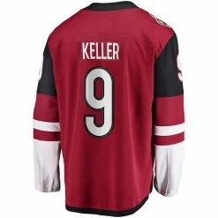 Men's Fanatics Branded Clayton Keller Garnet Arizona Coyotes Home Premier Breakaway Player Jersey -Metaverse shop unnamed file 16621