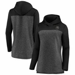 Women's Fanatics Branded Charcoal/Black Inter Miami CF Primary Team Logo Pullover Hoodie 3 Women's Fanatics Branded Charcoal/Black Inter Miami CF Primary Team Logo Pullover Hoodie -Metaverse shop unnamed file 16623