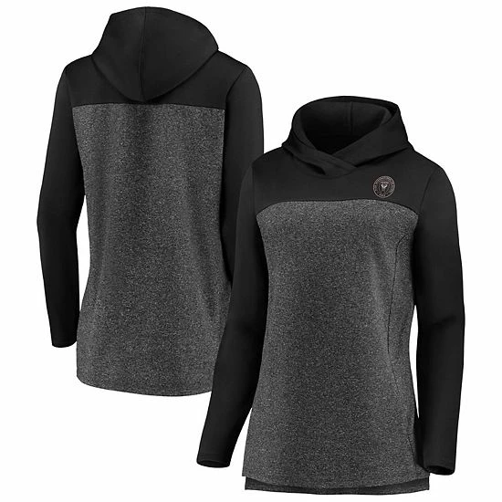 Women's Fanatics Branded Charcoal/Black Inter Miami CF Primary Team Logo Pullover Hoodie Women's Fanatics Branded Charcoal/Black Inter Miami CF Primary Team Logo Pullover Hoodie -Metaverse shop unnamed file 16623