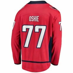 Youth Fanatics Branded TJ Oshie Red Washington Capitals Home Breakaway Player Jersey -Metaverse shop unnamed file 16644