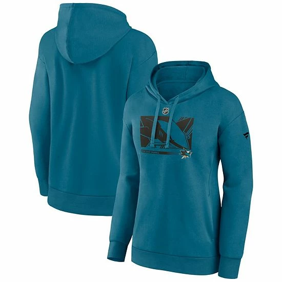 Women's Fanatics Branded Teal San Jose Sharks Authentic Pro Core Collection Secondary Logo V-Neck Pullover Hoodie Women's Fanatics Branded Teal San Jose Sharks Authentic Pro Core Collection Secondary Logo V-Neck Pullover Hoodie -Metaverse shop unnamed file 16664