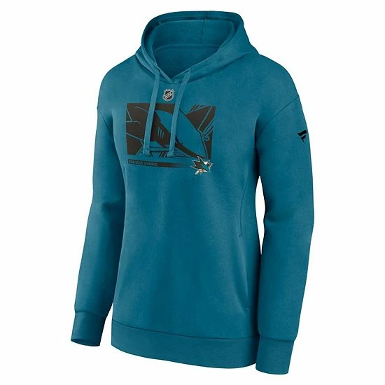 Women's Fanatics Branded Teal San Jose Sharks Authentic Pro Core Collection Secondary Logo V-Neck Pullover Hoodie Women's Fanatics Branded Teal San Jose Sharks Authentic Pro Core Collection Secondary Logo V-Neck Pullover Hoodie -Metaverse shop unnamed file 16666