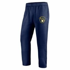 Men's Fanatics Branded Navy Milwaukee Brewers Primary Logo Sweatpants 4 Men's Fanatics Branded Navy Milwaukee Brewers Primary Logo Sweatpants -Metaverse shop unnamed file 16690