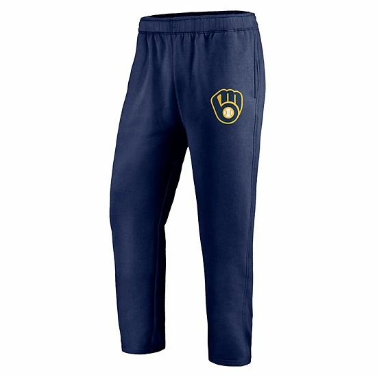 Men's Fanatics Branded Navy Milwaukee Brewers Primary Logo Sweatpants Men's Fanatics Branded Navy Milwaukee Brewers Primary Logo Sweatpants -Metaverse shop unnamed file 16690