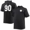Men's Fanatics Branded T.J. Watt Black Pittsburgh Steelers Big & Tall Name & Number Hoodie T-Shirt -Metaverse shop unnamed file 16692
