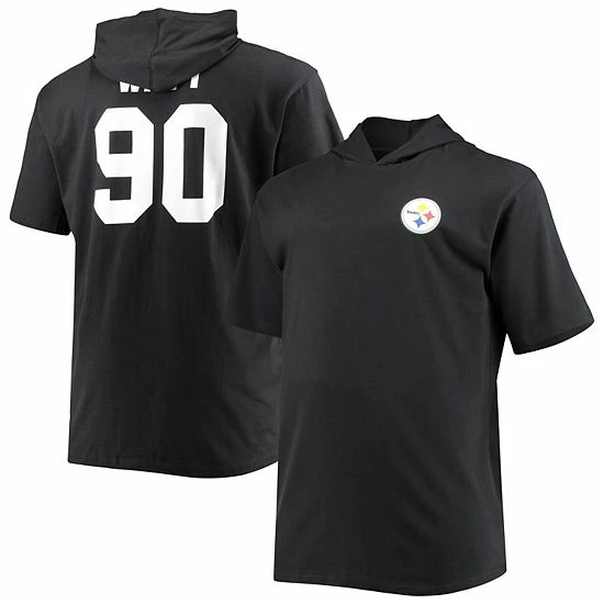 Men's Fanatics Branded T.J. Watt Black Pittsburgh Steelers Big & Tall Name & Number Hoodie T-Shirt Men's Fanatics Branded T.J. Watt Black Pittsburgh Steelers Big & Tall Name & Number Hoodie T-Shirt -Metaverse shop unnamed file 16693