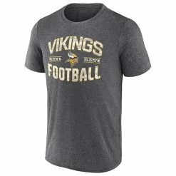 Men's Fanatics Branded Heathered Charcoal Minnesota Vikings Want To Play T-Shirt -Metaverse shop unnamed file 16721