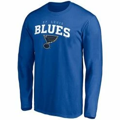 Men's Fanatics Branded Blue St. Louis Blues Team Logo Lockup Long Sleeve T-Shirt 4 Men's Fanatics Branded Blue St. Louis Blues Team Logo Lockup Long Sleeve T-Shirt -Metaverse shop unnamed file 16733