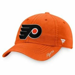 Women's Fanatics Branded Orange Philadelphia Flyers Core Primary Logo Adjustable Hat