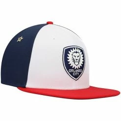 Men's Fanatics Branded White Orlando City SC Americana Snapback Hat -Metaverse shop unnamed file 16745
