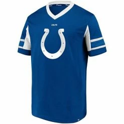 Men's Fanatics Branded Darius Leonard Royal Indianapolis Colts Hashmark Player Name & Number V-Neck Top -Metaverse shop unnamed file 16930