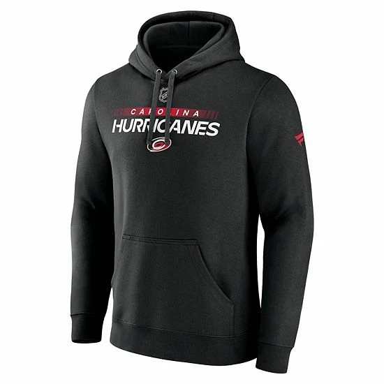 Men's Fanatics Branded Black Carolina Hurricanes Authentic Pro Core Collection Prime Team Pullover Hoodie 5 Men's Fanatics Branded Black Carolina Hurricanes Authentic Pro Core Collection Prime Team Pullover Hoodie - Image 3