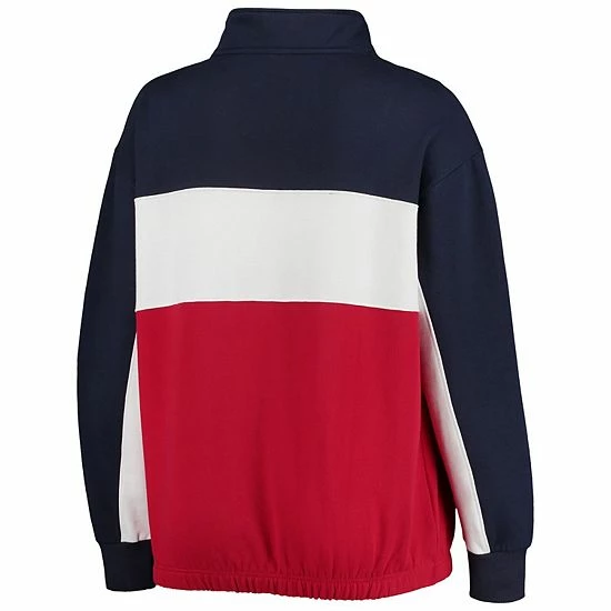 Women's Fanatics Branded Navy/Red Boston Red Sox Plus Size Colorblock Quarter-Zip Sweatshirt Women's Fanatics Branded Navy/Red Boston Red Sox Plus Size Colorblock Quarter-Zip Sweatshirt -Metaverse shop unnamed file 17029