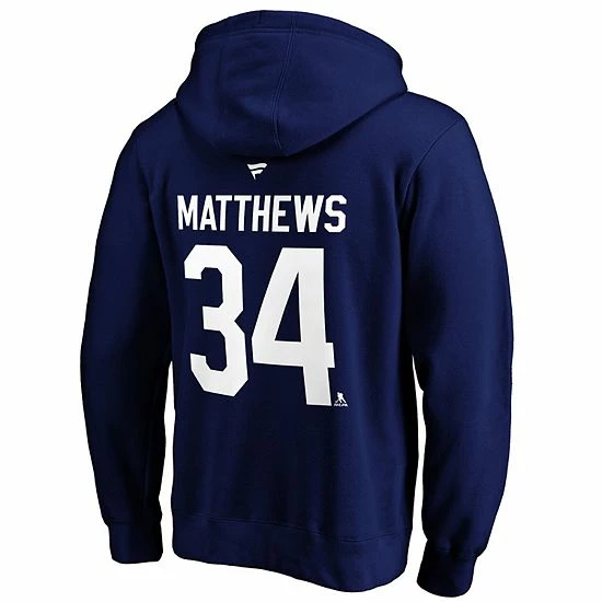 Men's Fanatics Branded Auston Matthews Blue Toronto Maple Leafs Authentic Stack Player Name & Number Pullover Hoodie Men's Fanatics Branded Auston Matthews Blue Toronto Maple Leafs Authentic Stack Player Name & Number Pullover Hoodie -Metaverse shop unnamed file 17042