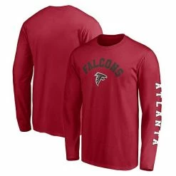 Men's Fanatics Branded Red Atlanta Falcons Big & Tall City Long Sleeve T-Shirt -Metaverse shop unnamed file 17071