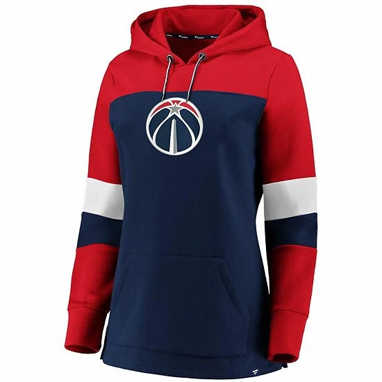 Women's Fanatics Branded Navy/Red Washington Wizards Iconic Heavy Block Pullover Hoodie Women's Fanatics Branded Navy/Red Washington Wizards Iconic Heavy Block Pullover Hoodie -Metaverse shop unnamed file 17152