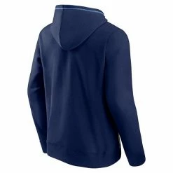 Men's Fanatics Branded Navy/Heathered Gray Tampa Bay Rays Expansion Team Full-Zip Hoodie -Metaverse shop unnamed file 1718