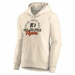 Women's Fanatics Branded Cream Philadelphia Flyers Carry The Puck Pullover Hoodie Sweatshirt -Metaverse shop unnamed file 17217