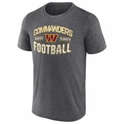 Men's Fanatics Branded Heathered Charcoal Washington Commanders Want To Play T-Shirt -Metaverse shop unnamed file 1725