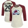 Women's Fanatics Branded Nathan MacKinnon Cream/Burgundy Colorado Avalanche Name & Number Tri-Blend Raglan 3/4-Sleeve T-Shirt 2 Women's Fanatics Branded Nathan MacKinnon Cream/Burgundy Colorado Avalanche Name & Number Tri-Blend Raglan 3/4-Sleeve T-Shirt -Metaverse shop unnamed file 17271