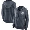 Women's Fanatics Branded Heathered Charcoal Texas A&M Aggies Overall Speed Lace-Up Pullover Hoodie -Metaverse shop unnamed file 17284