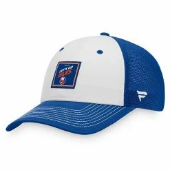 Men's Fanatics Branded Royal/White New York Islanders Block Party Snapback Hat -Metaverse shop unnamed file 17326
