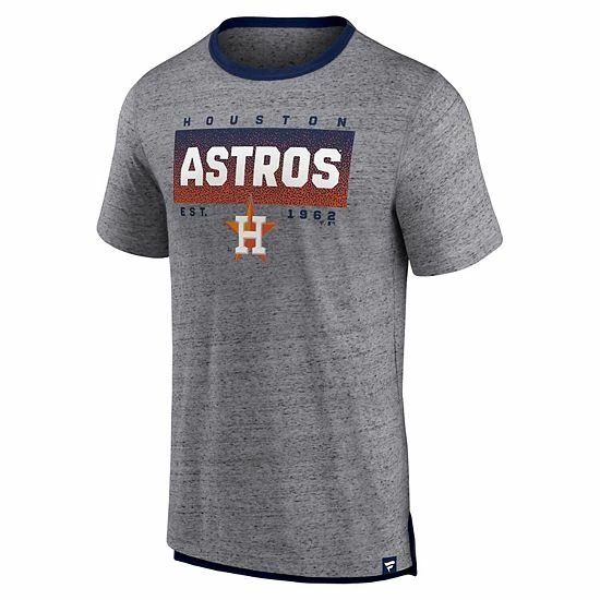 Men's Fanatics Branded Heathered Gray Houston Astros Iconic Team Element Speckled Ringer T-Shirt Men's Fanatics Branded Heathered Gray Houston Astros Iconic Team Element Speckled Ringer T-Shirt -Metaverse shop unnamed file 1733