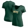 Women's Fanatics Branded Green Oakland Athletics Plus Size Mascot In Bounds V-Neck T-Shirt