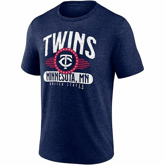 Men's Fanatics Branded Heathered Navy Minnesota Twins Badge of Honor Tri-Blend T-Shirt Men's Fanatics Branded Heathered Navy Minnesota Twins Badge Of Honor Tri-Blend T-Shirt -Metaverse shop unnamed file 17401