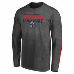 Men's Fanatics Branded Navy/Heathered Charcoal Washington Wizards T-Shirt Combo Set -Metaverse shop unnamed file 17414