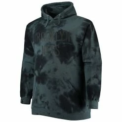 Men's Fanatics Branded Black Brooklyn Nets Big & Tall Wordmark Cloud Dye Pullover Hoodie 4 Men's Fanatics Branded Black Brooklyn Nets Big & Tall Wordmark Cloud Dye Pullover Hoodie -Metaverse shop unnamed file 17429