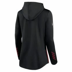 Women's Fanatics Branded Black/Red New Jersey Devils Authentic Pro Locker Room Pullover Hoodie -Metaverse shop unnamed file 17438