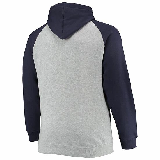 Men's Fanatics Branded Heathered Gray/Navy Minnesota Twins Big & Tall Raglan Pullover Hoodie Men's Fanatics Branded Heathered Gray/Navy Minnesota Twins Big & Tall Raglan Pullover Hoodie -Metaverse shop unnamed file 17441
