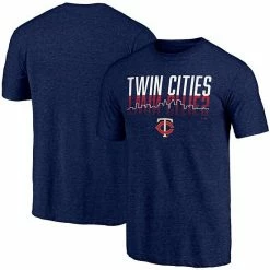 Men's Fanatics Branded Heathered Navy Minnesota Twins Hometown Tri-Blend T-Shirt 3 Men's Fanatics Branded Heathered Navy Minnesota Twins Hometown Tri-Blend T-Shirt -Metaverse shop unnamed file 17448