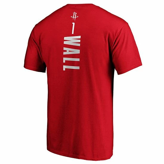 Fanatics Men's Majestic John Wall Red Houston Rockets Playmaker Name & Number T-Shirt Fanatics Men's Majestic John Wall Red Houston Rockets Playmaker Name & Number T-Shirt -Metaverse shop unnamed file 17453