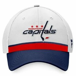 Men's Fanatics Branded White/Navy Washington Capitals 2021 NHL Draft Authentic Pro On Stage Trucker Snapback Hat -Metaverse shop unnamed file 17461
