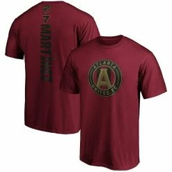 Men's Fanatics Branded Josef Martinez Red Atlanta United FC Playmaker Name & Number T-Shirt -Metaverse shop unnamed file 17473